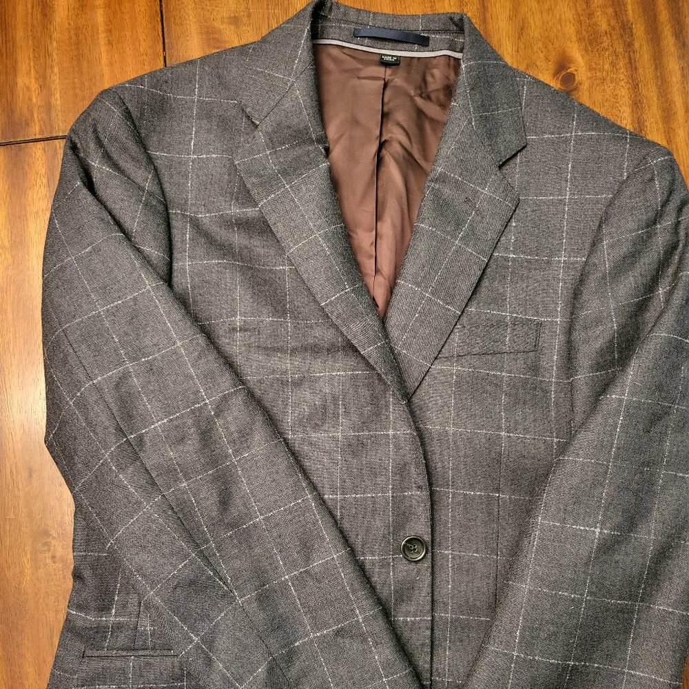 J.Crew - Ludlow Blazer - NWOT - Charcoal - 40S